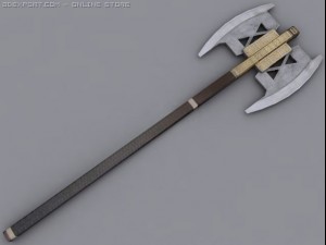 battle axe of gimli 3Dモデル