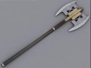 battle axe of gimli 3D Model