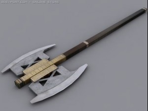 battle axe of gimli 3Dモデル