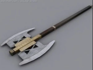 battle axe of gimli 3D Model