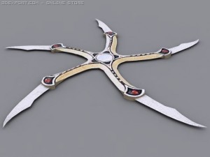 glaive Model 3D