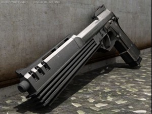 beretta auto 9 3D Model