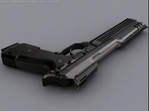 beretta auto 9 3D Model