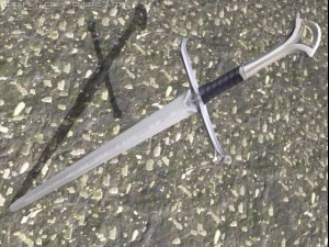 anduril sword 3D Model