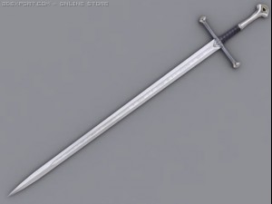 anduril sword Model 3D