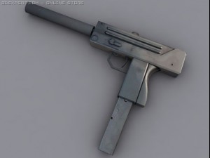 mac10 Modello 3D