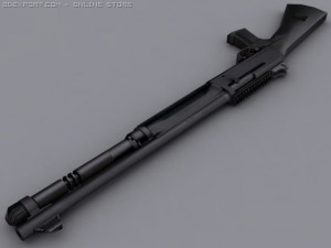 benelli m4 Modelo 3D