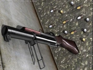 lanzagranadas m79 Modelo 3D