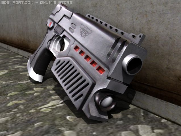 lawgiver 3D 모델 .c4d .max .obj .3ds .fbx .stl .blend 