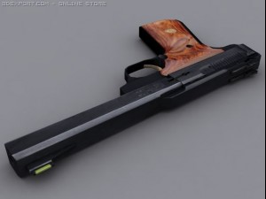 browning buckmark 3D Модель