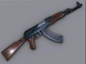 special ak47 assault rifle 3D Model