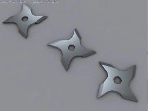 ninja star 3D Model