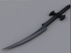 stealth sword 3D 模型
