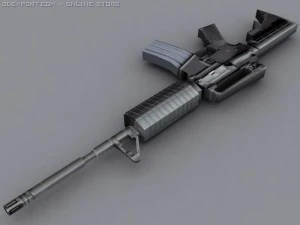 special m4 carbine 3D Model