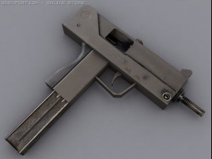special mac10 uzi Modello 3D