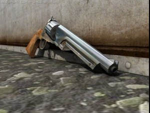 percussion revolver 3D Model