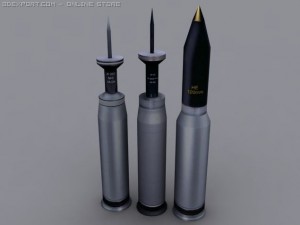 sabot shell Modelo 3D