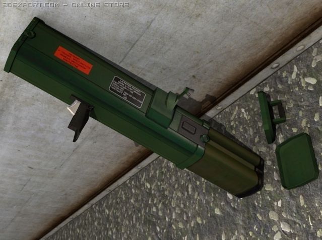 m202a1 flash 3D-Modell .c4d .max .obj .3ds .fbx .stl .blend 