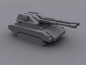 grizzly heavy battle tank 3D-Modell