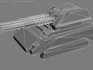 grizzly heavy battle tank 3D-Modell