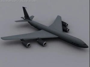 kc135 r stratotanker 3D Model