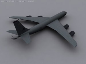 kc135 r stratotanker 3D 模型