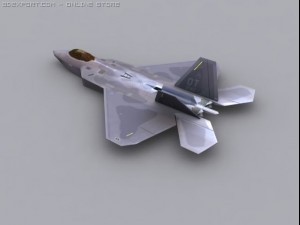fa22 a raptor 3D-Modell