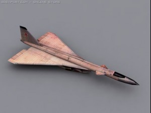 sukhoi t4s100 3D Модель