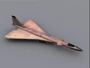 sukhoi t4s100 3D Model