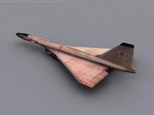 sukhoi t4s100 3D Model