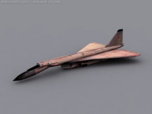 sukhoi t4s100 3D Модель