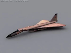 sukhoi t4s100 3D Model