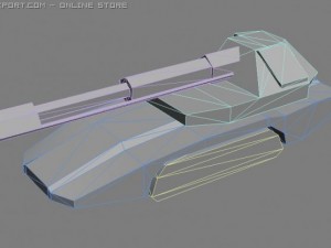 wolf main battle tank 3Dモデル