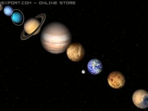 solar system 3D Model