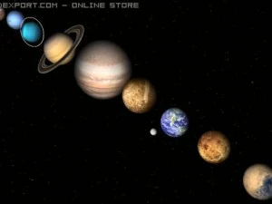 sistema solar Modelo 3D