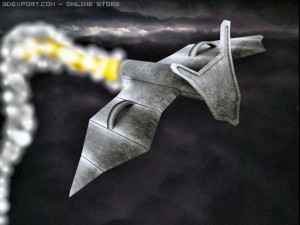 green goblin glider 3D Model