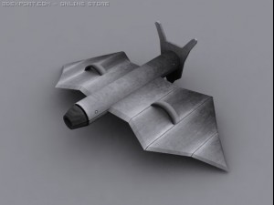 green goblin glider Modelo 3D