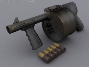 grenade launcher 3D Model