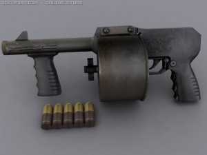 grenade launcher 3D Model