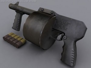 grenade launcher 3D Model