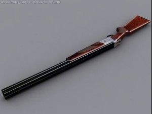 quad shotgun Modelo 3D