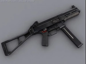 heckler   koch ump 45 3D Model