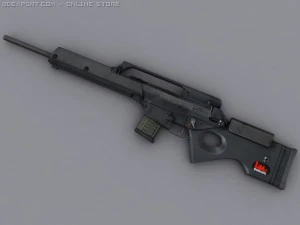 heckler  koch sl8 3D Model