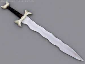 legionnaire  dagger Model 3D