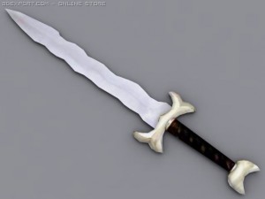 legionnaire  dagger Model 3D