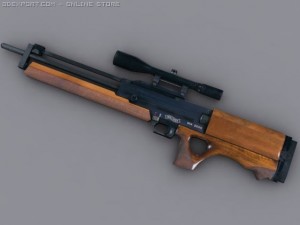 walther wa 2000 3D Model