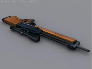walther wa 2000 3D Model