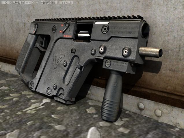 tdi kriss super compact 3D मॉडल .c4d .max .obj .3ds .fbx .stl .blend 