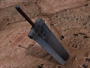 класичний меч бастер 3D Модель