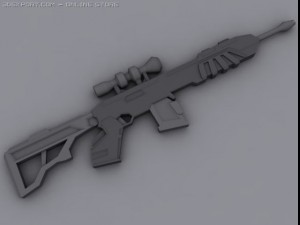 sniper 3D 模型